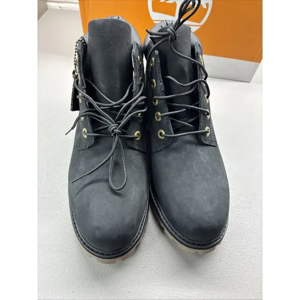Timberland 5/8 Chukka Rockaway TB0A6F85W05 Black Mens Size 12 NEW With Box